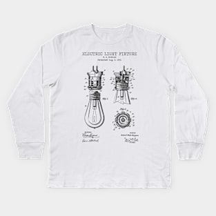 ELECTRIC LIGHT FIXTURE patent Kids Long Sleeve T-Shirt